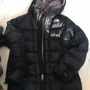 Girls north face coat